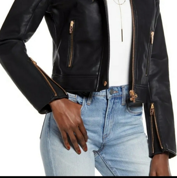 𝅺Blank NYC faux leather jacket - Picture 9 of 10